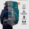 AVTECH - Tas Ransel Carrier Keril Gunung Backpack Hiking Camping Outdoor 60 Liter - KAIBU 60