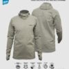 AVTECH - Baselayer Pria Wanita Lengan Panjang Olahraga Outdoor Dry Fit Face Covering Hoodie - ALTIS