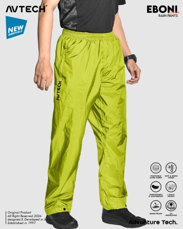 AVTECH - Celana Jas Hujan Rain Pants Ponco Waterproof Motor Outdoor All Size - EBONI
