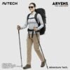 AVTECH - Celana Panjang Cargo Katun Gunung Outdoor Hiking Lifestyle Reguler Fit - ARVENS