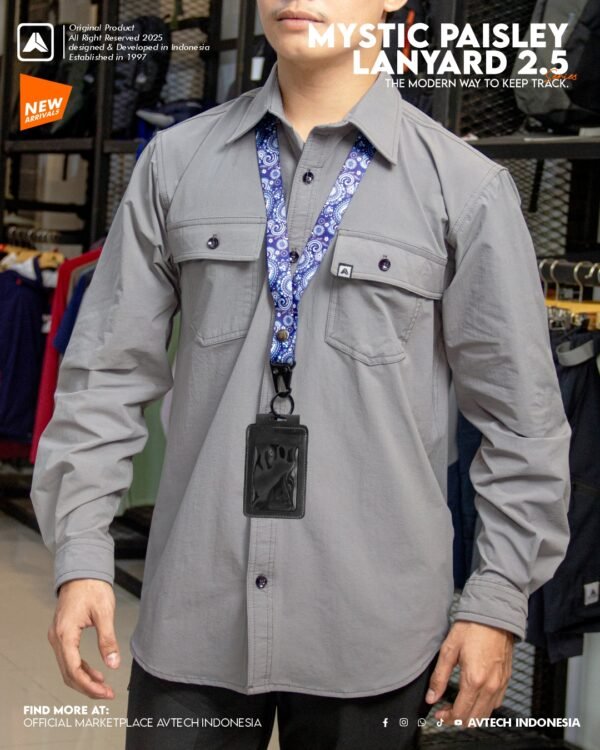 AVTECH - Lanyard Id Card Holder Printing UV Tali Lanyard Holder - TALI LANYARD