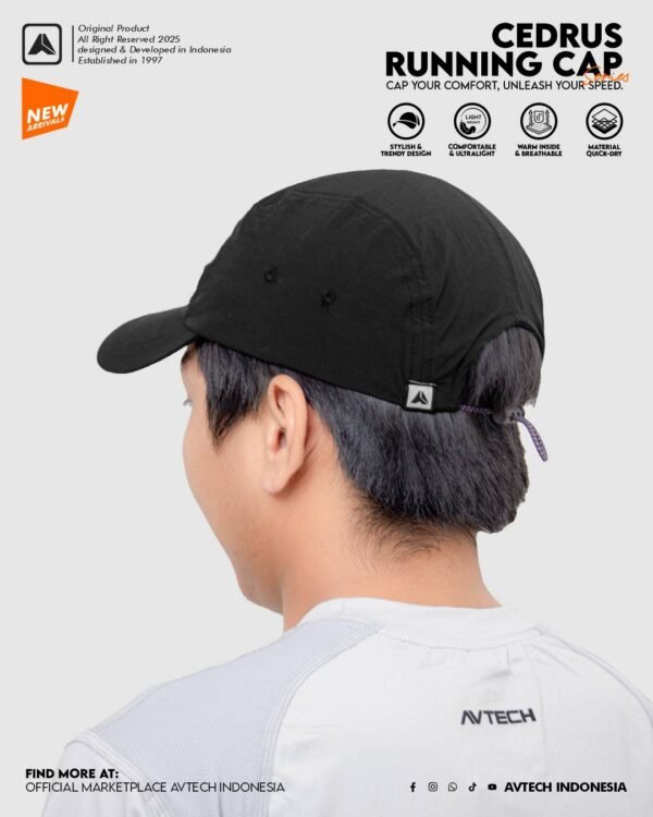 12 Cedrus Running Cap