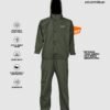 12 AVTECH - Jas Hujan Pria Wanita Raincoat Rainwear Mantel Outdoor Motor Waterproof Build Up - MOLUCCAS