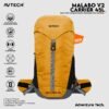 AVTECH - Tas Ransel Carrier Gunung Backpack Hiking Camping Outdoor Travel 45 Liter - MALABO 45
