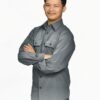 12 AVTECH - Kemeja Lengan Panjang Workshirt Formal Lapangan Kerja Quickdry Reguler Fit - PALMATA
