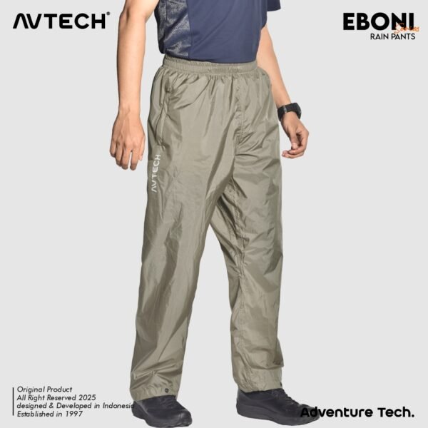 AVTECH - Celana Jas Hujan Rain Pants Ponco Waterproof Motor Outdoor All Size - EBONI