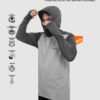 AVTECH - Baselayer Pria Wanita Lengan Panjang Olahraga Outdoor Dry Fit Face Covering Hoodie - ALTIS