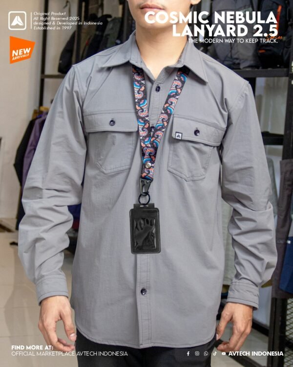 AVTECH - Lanyard Id Card Holder Printing UV Tali Lanyard Holder - TALI LANYARD