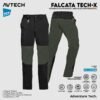 AVTECH - Celana Panjang Gunung Outdoor Hiking Travel Lifestyle Quick Dry Reguler Fit - FALCATA