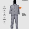 13 AVTECH - Jas Hujan Pria Wanita Raincoat Rainwear Mantel Outdoor Motor Waterproof Build Up - MOLUCCAS