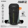 AVTECH - Tas Ransel Carrier Gunung Backpack Hiking Camping Outdoor Travel 45 Liter - MALABO 45