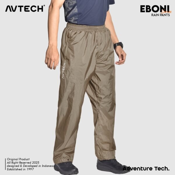AVTECH - Celana Jas Hujan Rain Pants Ponco Waterproof Motor Outdoor All Size - EBONI