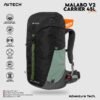 AVTECH - Tas Ransel Carrier Gunung Backpack Hiking Camping Outdoor Travel 45 Liter - MALABO 45