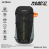 AVTECH - Tas Ransel Carrier Gunung Backpack Hiking Camping Outdoor Travel 45 Liter - MALABO 45