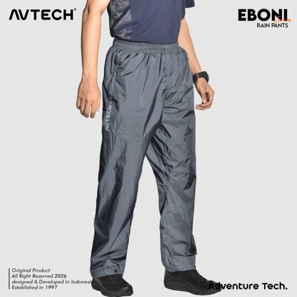 AVTECH - Celana Jas Hujan Rain Pants Ponco Waterproof Motor Outdoor All Size - EBONI