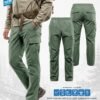 17 AVTECH - Celana Panjang Santai Cargo Relax Pants Gunung Outdoor Hiking Lifestyle Quick Dry - ARGENTA