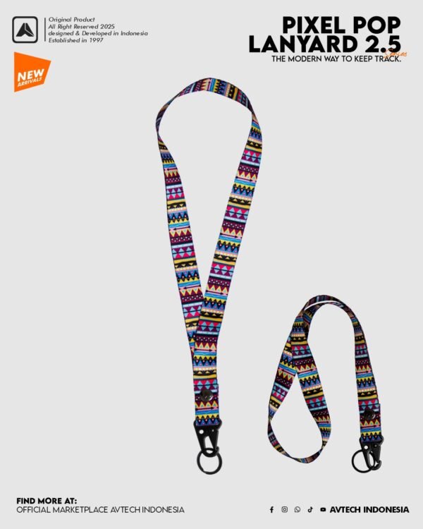 AVTECH - Lanyard Id Card Holder Printing UV Tali Lanyard Holder - TALI LANYARD