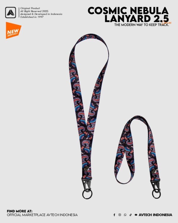 AVTECH - Lanyard Id Card Holder Printing UV Tali Lanyard Holder - TALI LANYARD