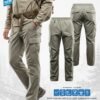19 AVTECH - Celana Panjang Santai Cargo Relax Pants Gunung Outdoor Hiking Lifestyle Quick Dry - ARGENTA
