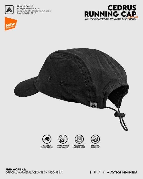 2 Cedrus Running Cap