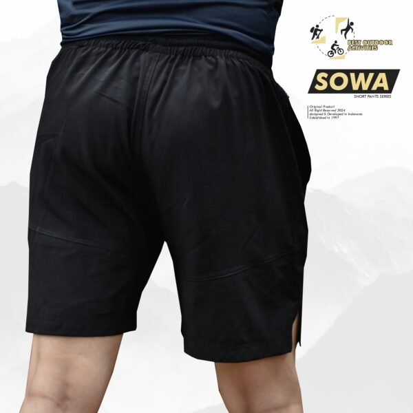 AVTECH - Celana Pendek Unisex Olahraga Lari Running Gym Outdoor Trekking Stretch Quick Dry - SOWA