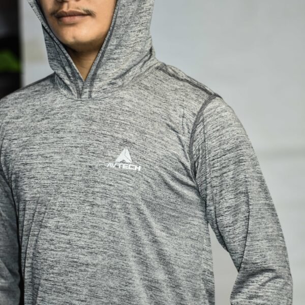 3 AVTECH - Baju Baselayer Kaos Manset Lengan Panjang Olahraga Outdoor Dry Fit Hoodie - WANDER