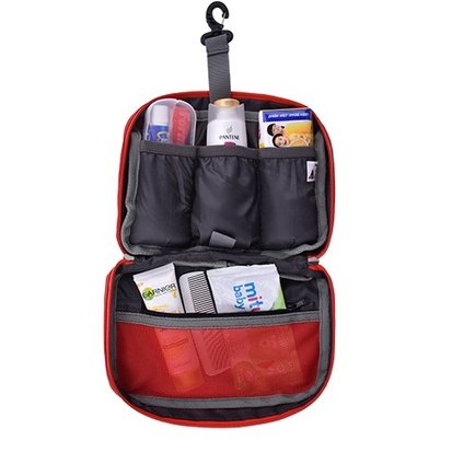 4 AVTECH - Tas Alat Mandi Toiletres Organizer Pouch Travel Serbaguna - WASH BAG