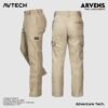 AVTECH - Celana Panjang Cargo Katun Gunung Outdoor Hiking Lifestyle Reguler Fit - ARVENS