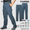 4 AVTECH - Celana Panjang Cargo Gunung Outdoor Kerja Lifestyle Quick Dry Reguler Fit - SCANDENS