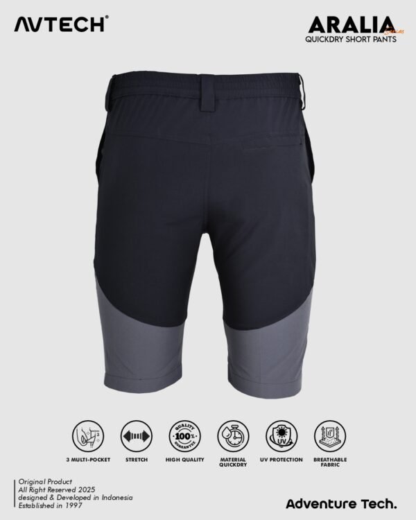 AVTECH - Celana Pendek Sepeda Outdoor Hiking Gunung Trekking Casual Harian Quick Dry - ARALIA