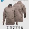 AVTECH - Baselayer Pria Wanita Lengan Panjang Olahraga Outdoor Dry Fit Face Covering Hoodie - ALTIS