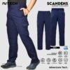 5 AVTECH - Celana Panjang Cargo Gunung Outdoor Kerja Lifestyle Quick Dry Reguler Fit - SCANDENS