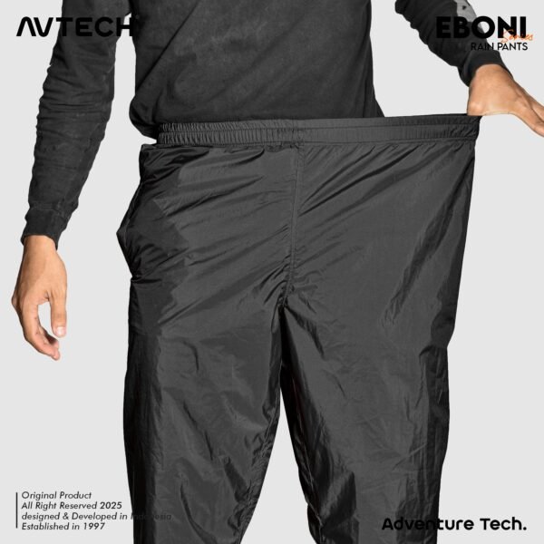 AVTECH - Celana Jas Hujan Rain Pants Ponco Waterproof Motor Outdoor All Size - EBONI