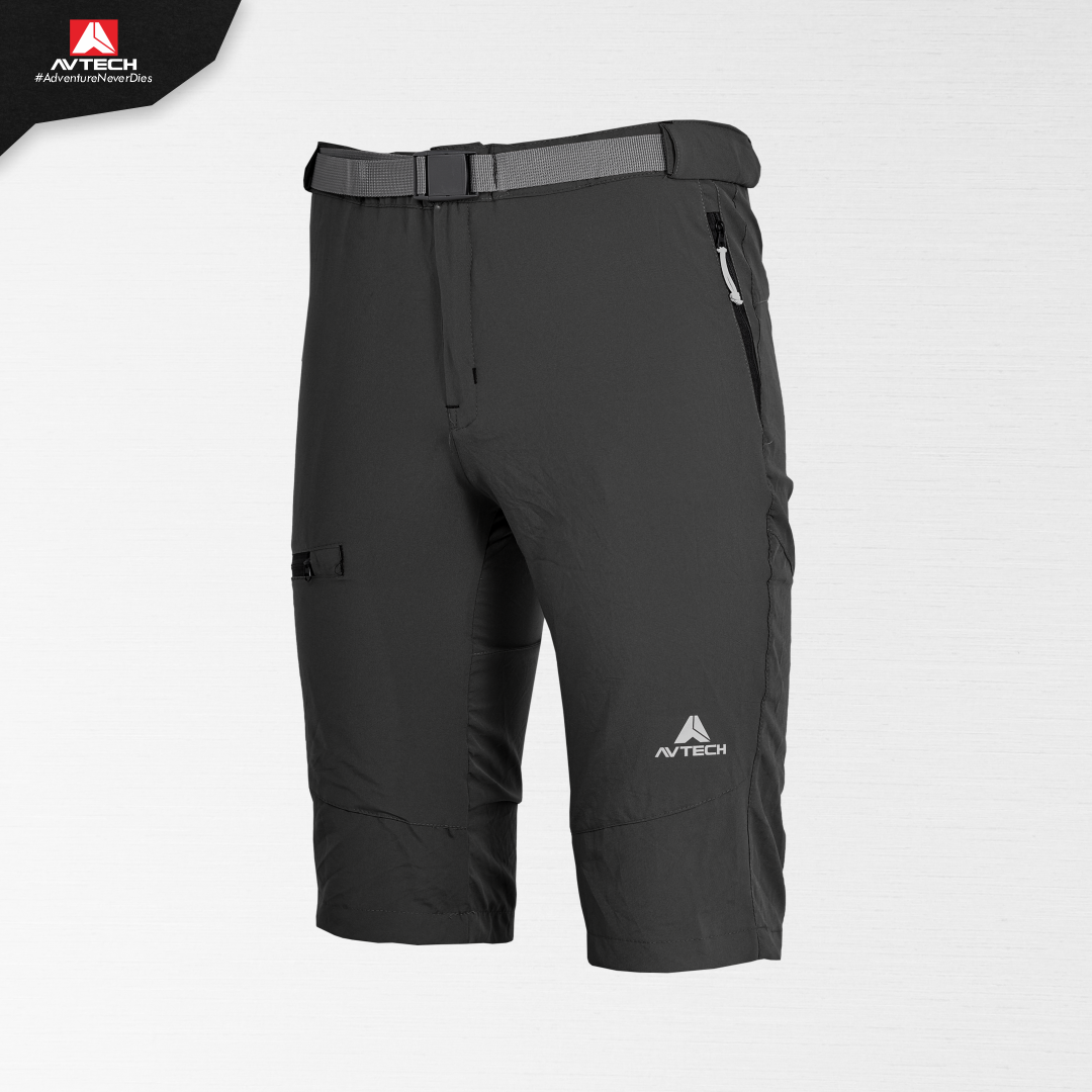 AVTECH - Celana Pendek Sepeda Outdoor Hiking Gunung Casual Harian Water Repellent Quick Dry - AZZOLA