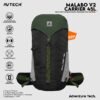 AVTECH - Tas Ransel Carrier Gunung Backpack Hiking Camping Outdoor Travel 45 Liter - MALABO 45
