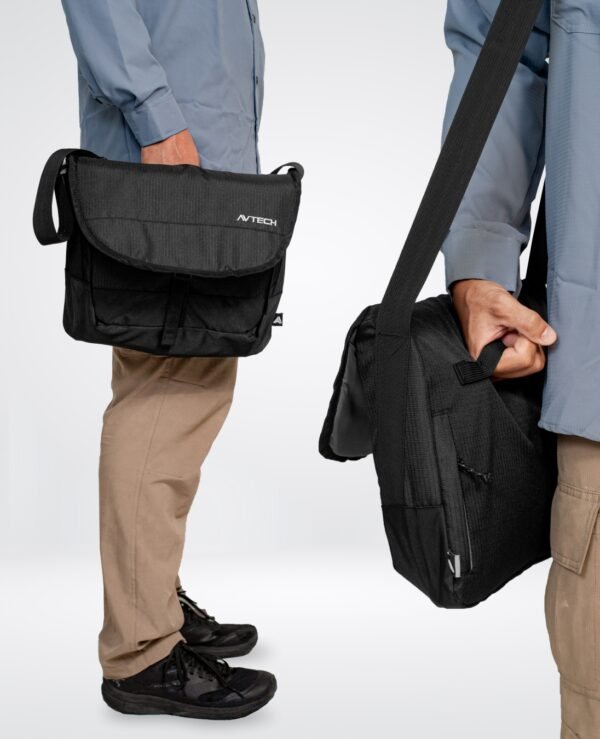 7 AVTECH - Tas Selempang Sling Bag Laptop Kerja Kuliah Harian Travel Outdoor Lifestyle - MYDAS 10