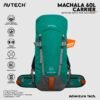 AVTECH - Tas Ransel Carrier Keril Gunung Backpack Hiking Camping Outdoor 60 Liter - MACHALA 60