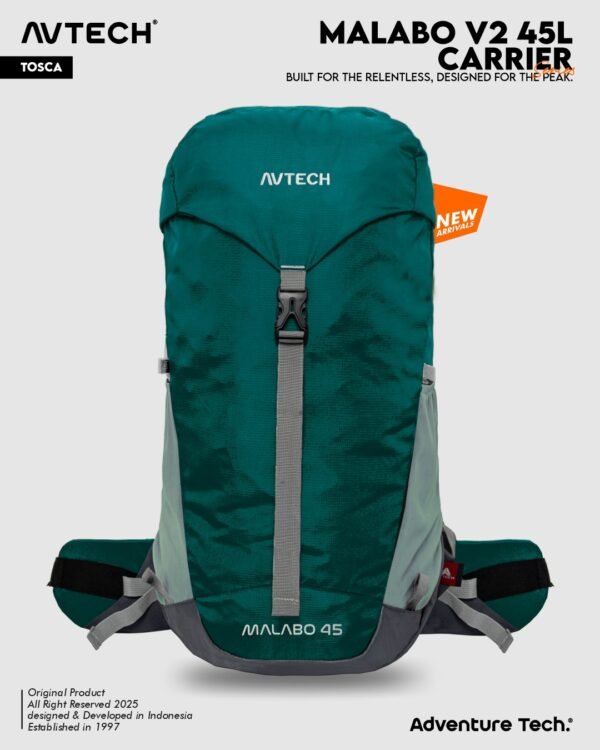 AVTECH - Tas Ransel Carrier Gunung Backpack Hiking Camping Outdoor Travel 45 Liter - MALABO 45