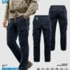 AVTECH - Celana Panjang Santai Cargo Relax Pants Gunung Outdoor Hiking Lifestyle Quick Dry - ARGENTA