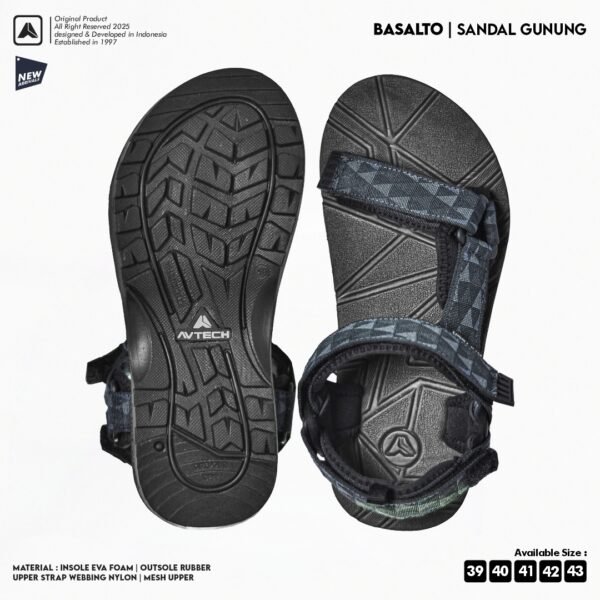 8 SANDAL GUNUNG BASALTO TRIANGLE
