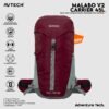 AVTECH - Tas Ransel Carrier Gunung Backpack Hiking Camping Outdoor Travel 45 Liter - MALABO 45