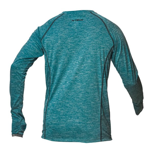 AVTECH - Baselayer Baju Kaos Manset Long Sleeve Olahraga Lari Hiking Slim Fit Dry Fit - SANTALUM