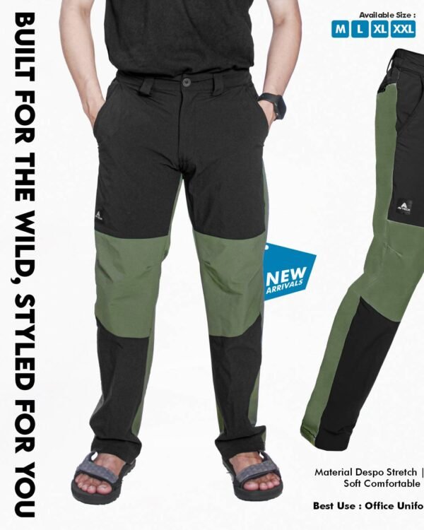 AVTECH - Celana Panjang Gunung Outdoor Hiking Travel Lifestyle Quick Dry Reguler Fit - FALCATA