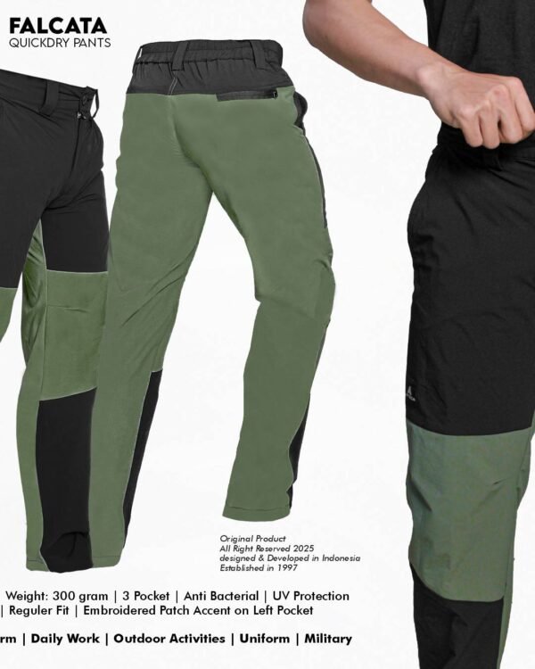 AVTECH - Celana Panjang Gunung Outdoor Hiking Travel Lifestyle Quick Dry Reguler Fit - FALCATA