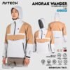 PUPPEN 6 AVTECH - Jaket Windbreaker Waterproof Outdoor Gunung Camping Motor Harian Hujan - ANORAK WANDER