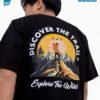 AVTECH - T-Shirt Discover The Trails Kaos Lengan Pendek Outdoor Casual Harian Cotton Combed
