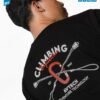 climb espedition 3 AVTECH - T-Shirt Climbing Expedition Kaos Lengan Pendek Outdoor Casual Harian Cotton Combed