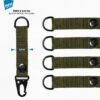 AVTECH - Gantungan Kunci Tactical - Key Holder Outdoor - KEYCHAIN GEARHOOK 2.0