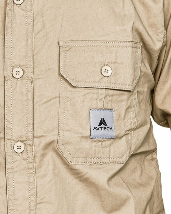 AVTECH - Kemeja Lengan Panjang Workshirt Tactical Formal Kerja Harian Casual Katun Twill - LANTANA