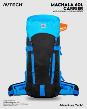 AVTECH - Tas Ransel Carrier Keril Gunung Backpack Hiking Camping Outdoor 60 Liter - MACHALA 60